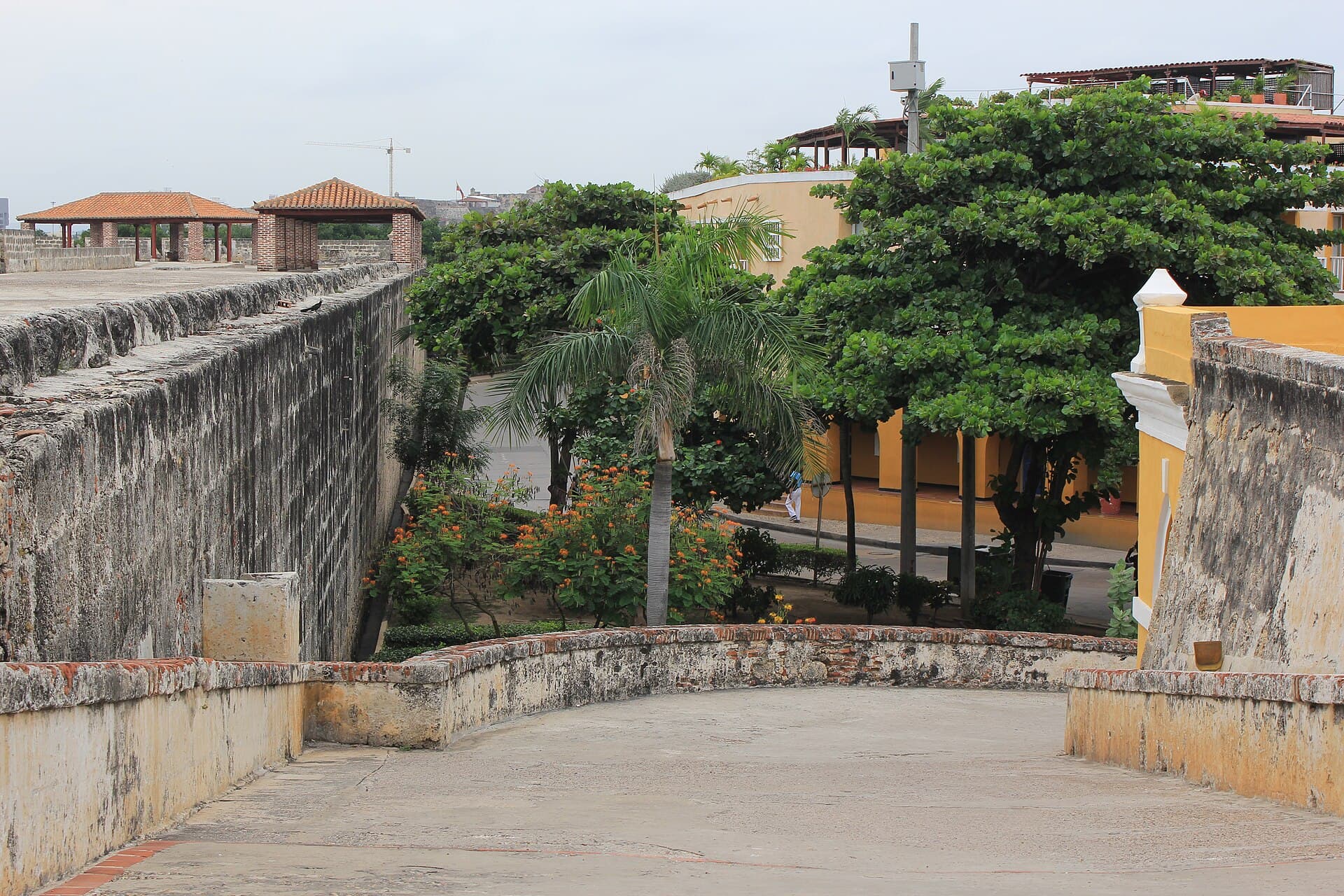 Cartagena travel planning photo showing Cartagena, Colombia. Old City Walls