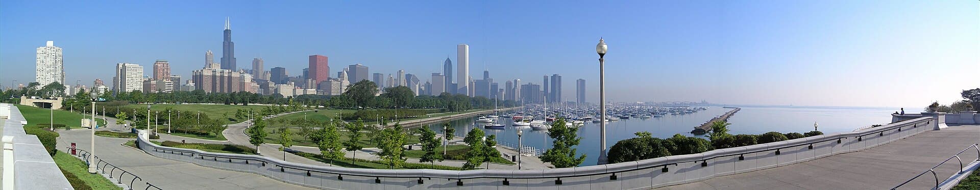 Chicago travel planning photo showing Chicago Downtown Panorama